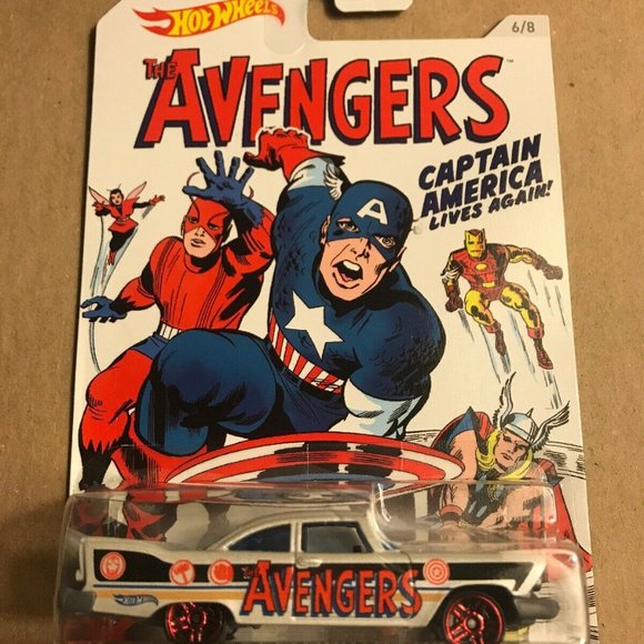 Hot Wheels MARVEL CAPTAIN AMERICA - Complete Set Of 8 - OUT OF PRODUCTION - 2015 - Picture 15 of 16